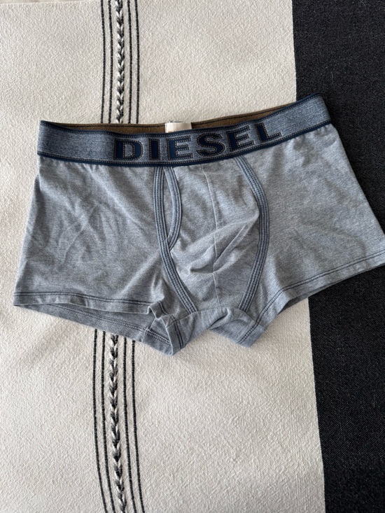 Diesel Other - Diesel Light Blue Cotton Stretch Boxer Briefs with Branded Waistband size M